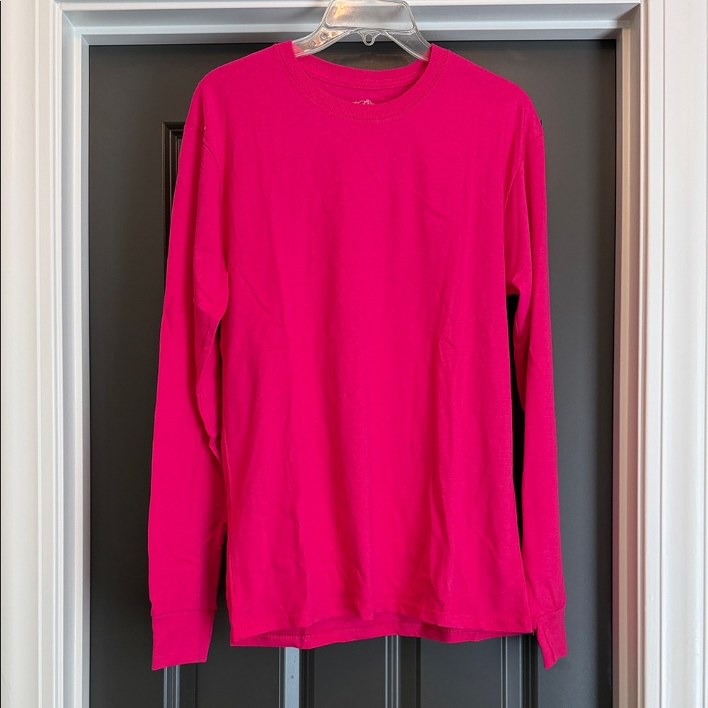Fruit of a Loom HOT pink shirt